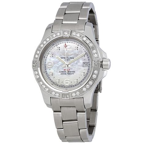 breitling colt lady diamond|Breitling Colt Lady Mother of Pearl Diamond Watc .